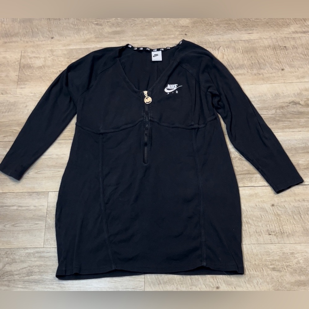 Nike Air Long Sleeve Front Zip Dress Size 2X - Picture 5 of 10